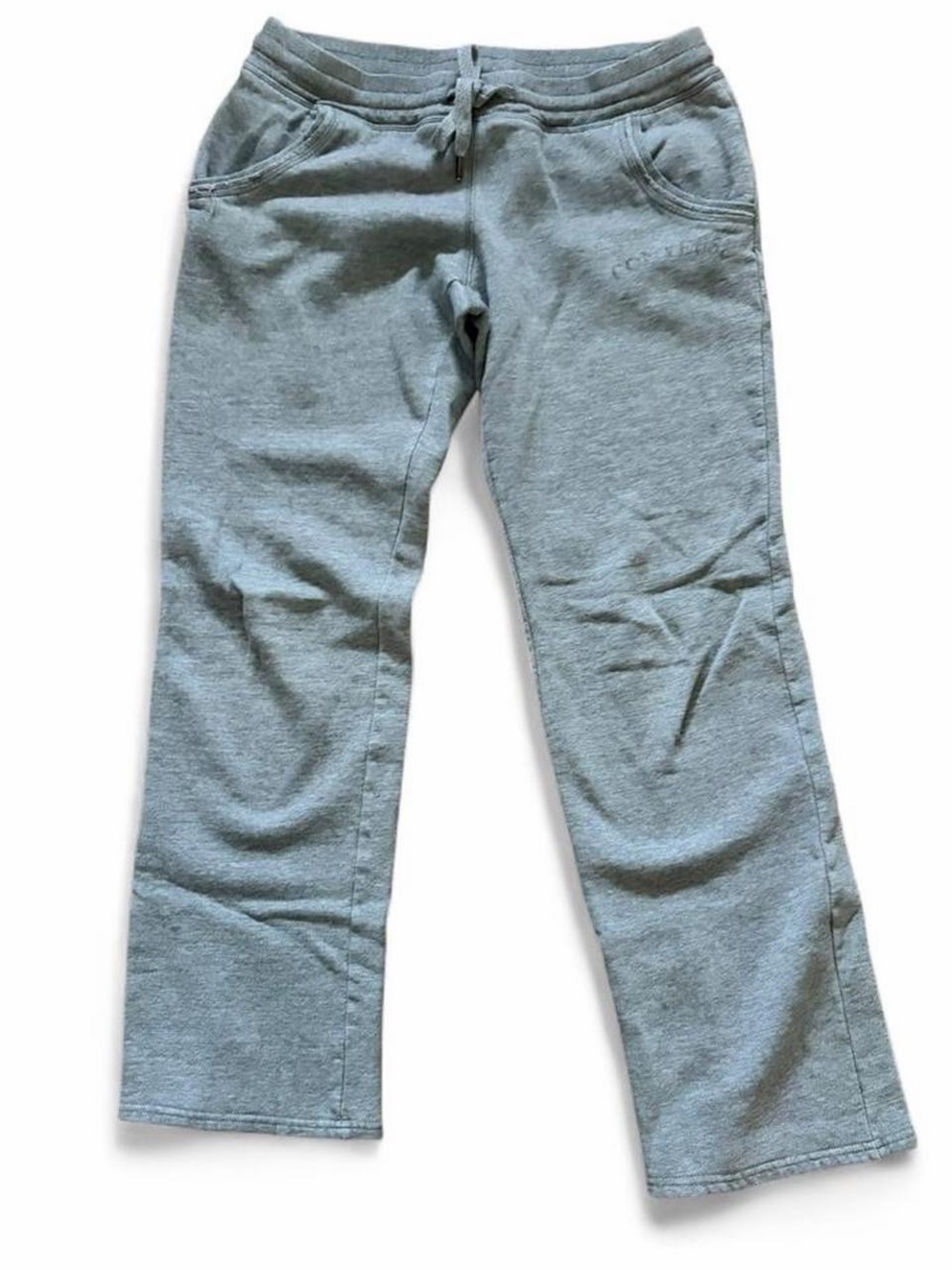 Converse woman’s buttery soft cozy comfortable loungewear grey sweatpants Sz M